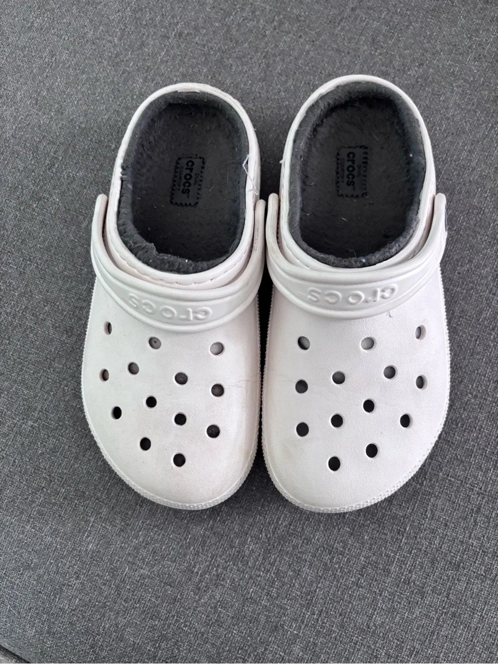 CROCS Kids White Classic Clog